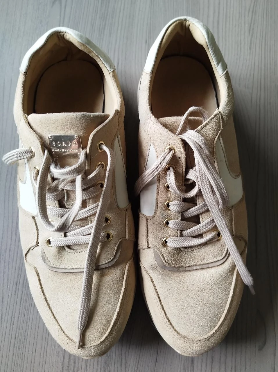 Tênis Scapa Sport Bege – photo 3